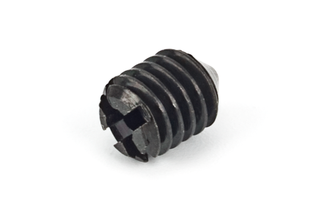 TORNILLO PRISIONERO P/ENGANCHE ITALIANO D.10 MM. M-6X8 MM. PH PAVONADO SD