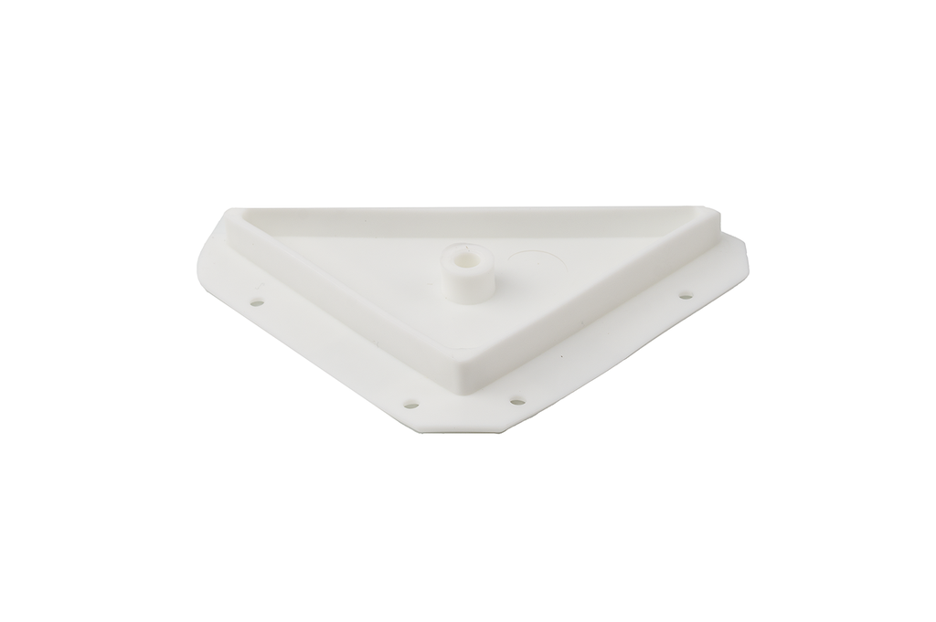 ESCUADRA TRAPECIO H8 MM. BLANCO SD