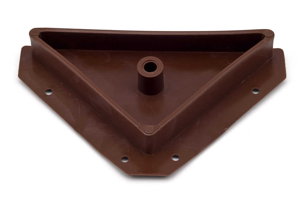 ESCUADRA TRAPECIO H16 MM. MARRON