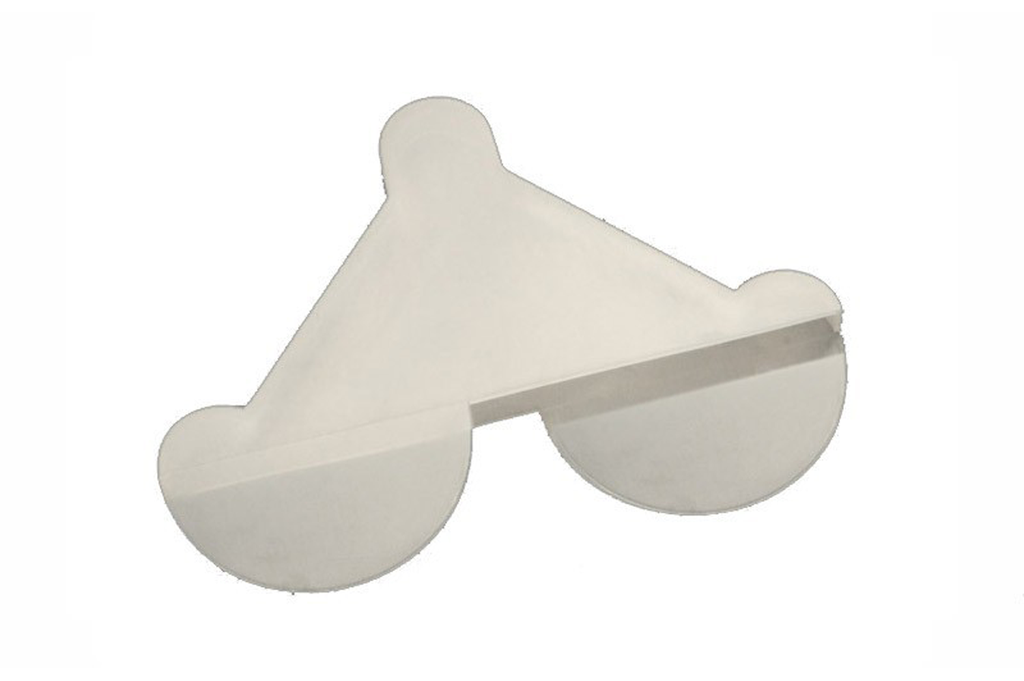 CANTONERA PLASTIC P/VIDRE 4 MM. NATURAL SD