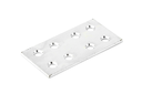 ENSAMBLE 60X30X2 MM. C/8 AGUJEROS CINCADO