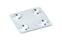 PLACA PLETINA 40X40 MM. CUADRADA CINCAT
