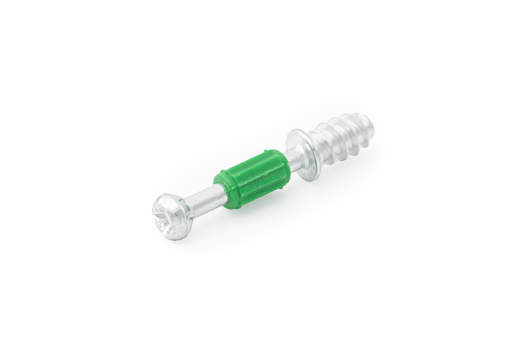 PERN PLASTIC/GIR B24 R/AG P/EXCENTRICA D.15 MM. CINCAT MARRO/VERD