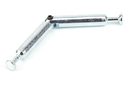 PERNO FIX DOBLE I44 ARTICULADO P/EXCENTRICA D.15 MM. CINCADO