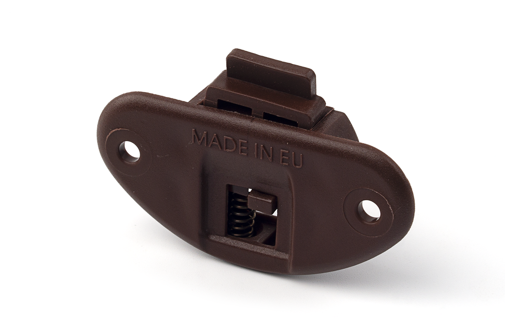 CUERPO SUPERIOR D.30 MM. C/ALETAS P/SISTEMA PUERTAS INTERNAS DOORS MARRON