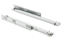 GUIA CORREDERA OCULTA EXTRACCION PARCIAL PUSH P/COSTADO 16 METAL L350 MM. (JGO.)