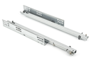 GUIA CORREDERA OCULTA EXTRACCION PARCIAL C/AMORTIGUACION P/COS 16 METAL L500 MM. (JGO.)