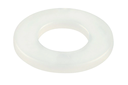 ARANDELA DE NYLON D.16 MM. 8X1,6 MM. TRANSPARENTE