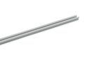 GUIA ALUMINIO PLATA MATE (EN 5.400 MM.) P/SISTEMA PUERTAS INTERNAS 401