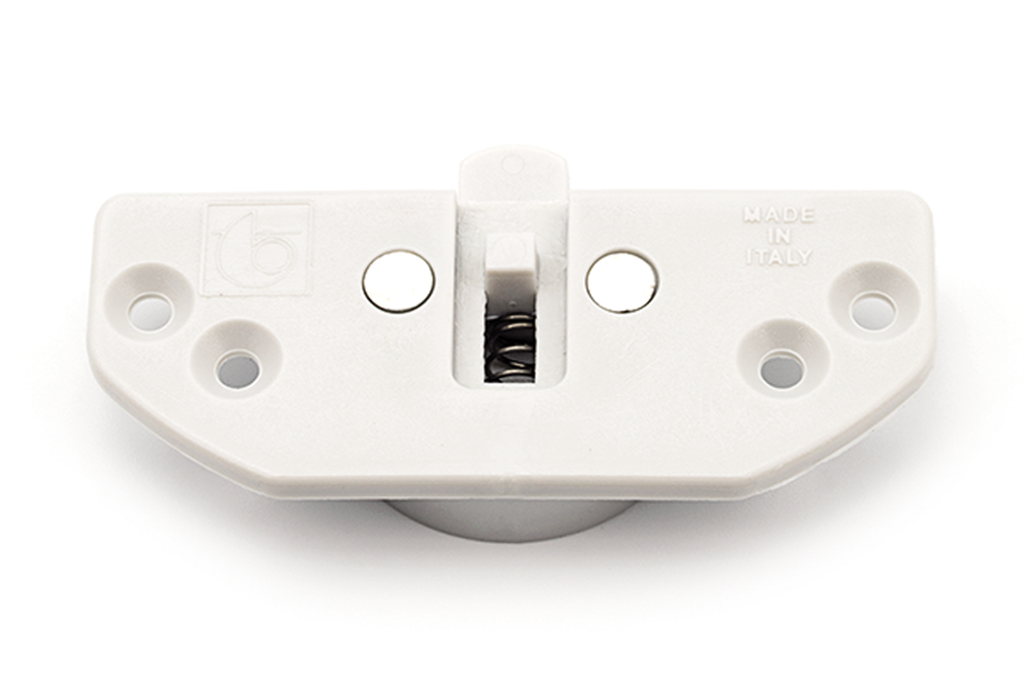 CUERPO SUPERIOR 412 D.35 MM. NYLON GRIS P/SISTEMA PUERTAS INTERNAS 401