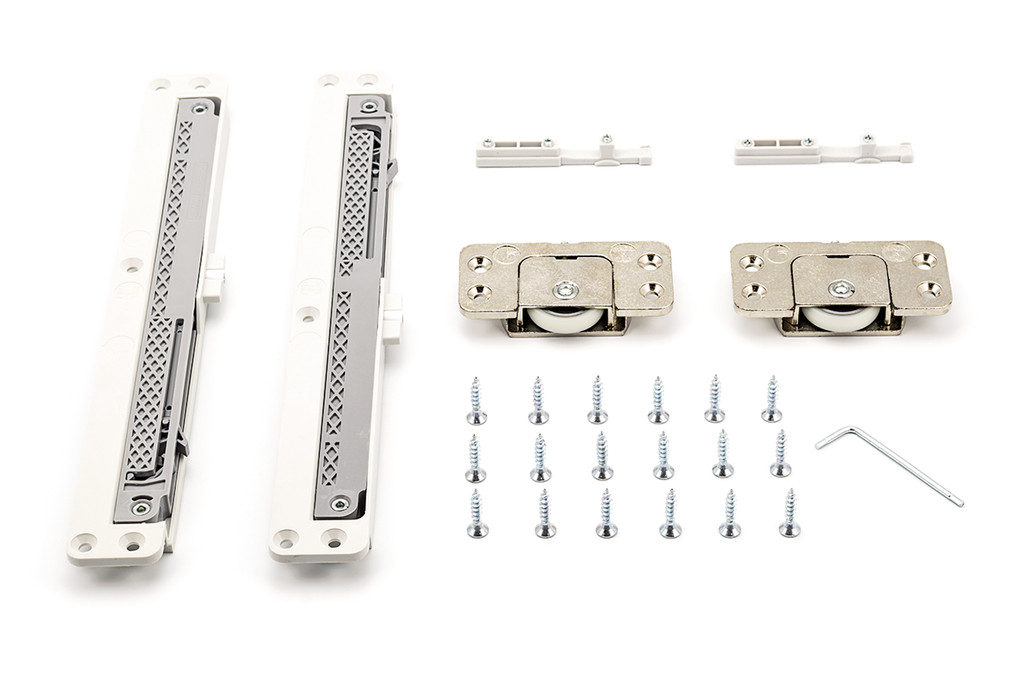 KIT 1 PUERTA CORREDERA 40 KG. 2142/2144 P/SISTEMA PUERTAS INTERNAS SOFT LIVING BASE