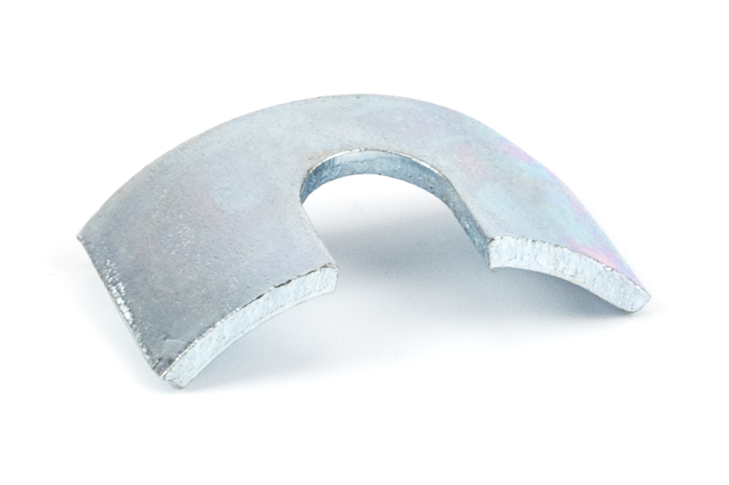 VOLANDERA 1/2 LLUNA XAPA A/FORAT D.8 MM. H18 MM. CINCAT