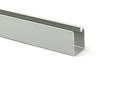 GUIA SUPERIOR L3000 MM. PLATA P/SISTEMA PUERTAS PLEGABLES PL2550