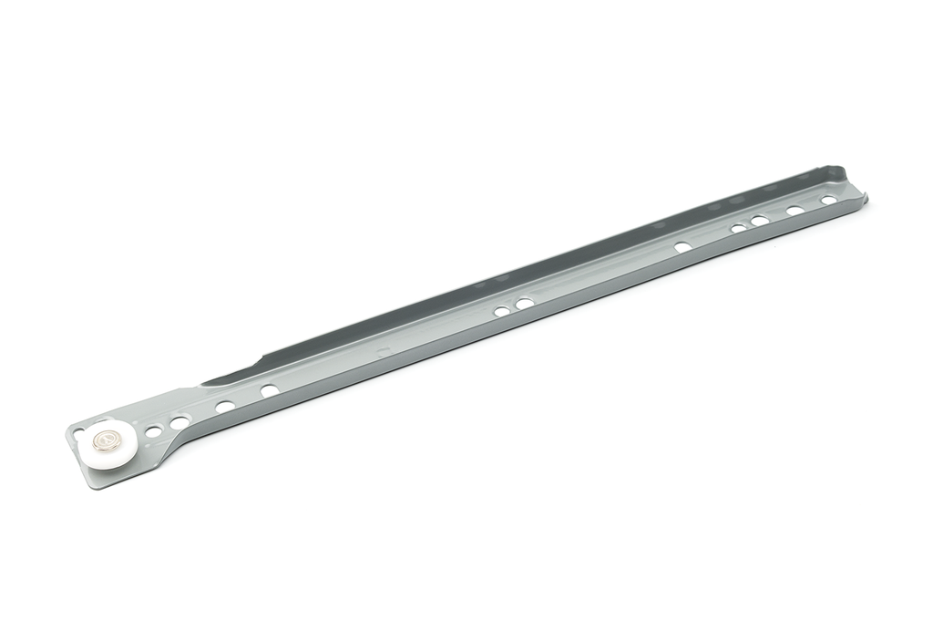 GUIA CORREDISSA ECO-10 CLIP L450 MM. M/T "U" ESQUERRA PLATA