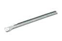 GUIA CORREDISSA ECO-10 CLIP L450 MM. M/T "U" ESQUERRA PLATA