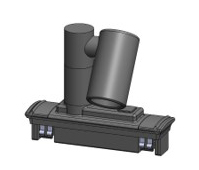 FOCUS LED "TRACK MAYA V1"  1 W. 54X35 MM. A/INT. DIMMER BLANC NATURAL NEGRE SD