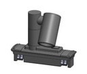 FOCO LED "TRACK MAYA V1" NEGRO, 1 W., 54X35 MM., C/INT. DIMMER, LUZ BLANCO NATURAL, SD