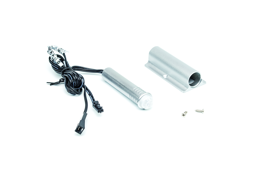 SENSOR LED "PIR" 12 V. A/CABLE L500 MM. (2 PECES) PLASTIC ALUMINI