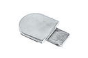 TERMINAL P/PERFIL "THETA" PVC BLANCO MATE