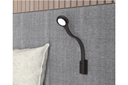 LAMP LED "FLEXI 2R" C/INT FIJ FRONTAL USB CABLE L2000 MM. PLUG BLANCO NATURAL 1,2 W. 5V BLANCO