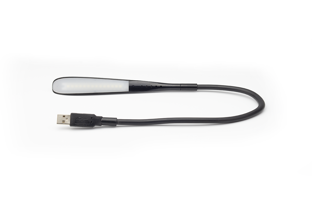 LAMP LED "LILI" USB BLANC FRED PLASTIC NEGRE SD