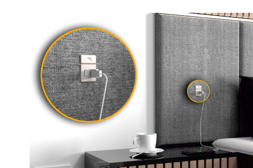 INTERRUPTOR "DOUBLE USB SWITCH" USB-A USB-C ALUMINIO SD