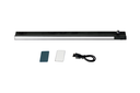 LAMP LED "GALAXY" 700 MM. 2,2 W. BATERIA BLANCO NATURAL SENSOR NEGRO SD