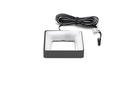 FOCUS LED "QUAD" 70X70 MM. 3W. BLANC CALID A/CABLE 2000 MM. PLASTIC NEGRE SD