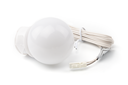FOCUS LED ESFERICO "BULB" D.45,3 MM. 0,5 W. BLANC NATURAL A/CABLE 2000 MM. PLASTIC BLANC