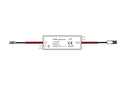 CONTROLADOR LED 12-24V RF 76X9 MM. C/MINI CONECTORES MACHO + HEMBRA BLANCO