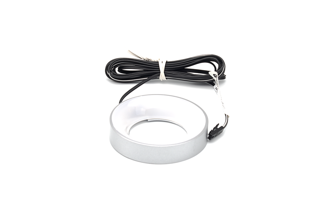 LAMPADA LED "SPACE" D70 MM. 2,4 W. BLANC CALID A/CABLE L2000 MM. ALUMINI