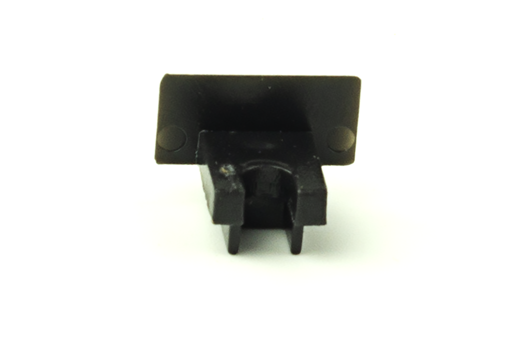 TAPON FINAL P/PERFIL MINI LAMBDA NEGRO