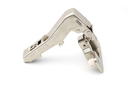 TENS HINGE 35 CLIP FULL OVERLAY W/SOFT CLOSE 90-180º W/DOWELS 10X10 MM.