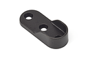 SOPORTE P/BARRA OVAL LATERAL ZAMAK DARK BROWN