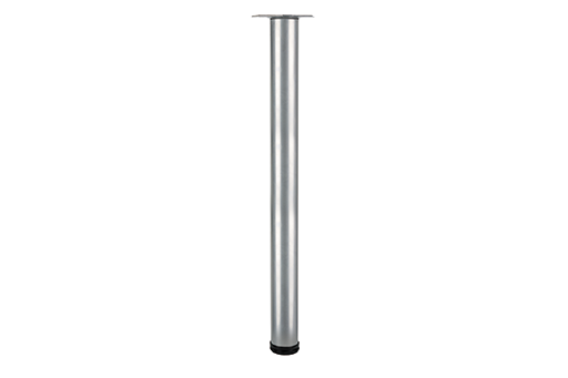 PATA MESA D.60X710 MM. PLATA MATE