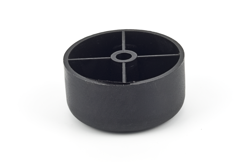 POTA FIXA D.40 MM. H20 MM. M/T NEGRE