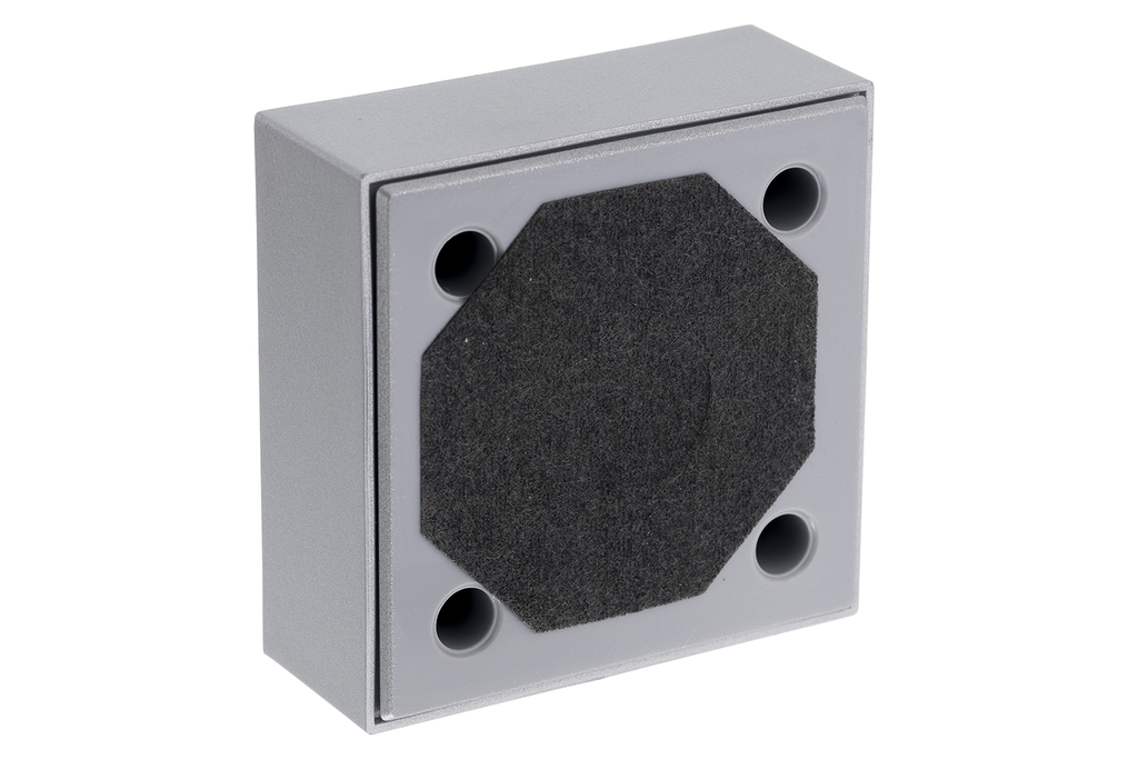 PATA 706-KUBE 75X75 MM. H30 MM. RAL9006