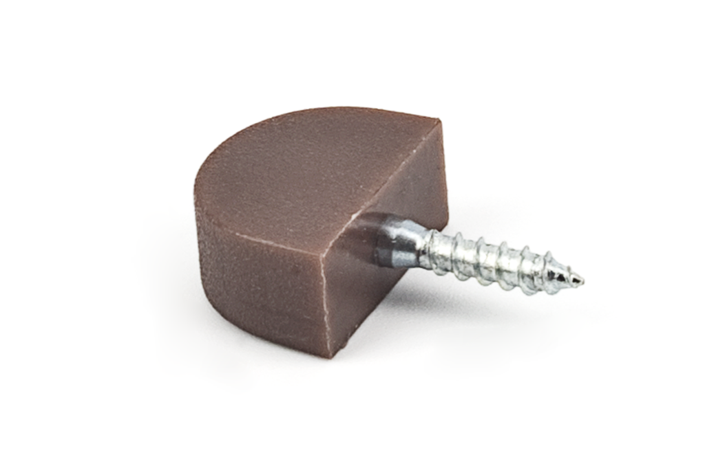 SUPORT ESTANTE P/FUSTA S/SUBJECCIO GUITARRA PETIT 12,2X11 MM. MARRO