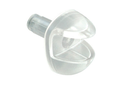 SUPORT PRESTATGE P/VIDRE A/SUBJECCIO CLIP GEKO U.5 MM. D.5 MM. TRANSPARENT