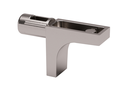 SOPORTE ESTANTE P/MADERA S/SUJECION D.5 MM. "K-LINE" NIQUELADO