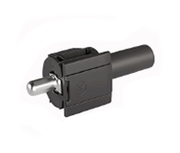 SUPORT PRESTATGE P/FUSTA A/SUBJECCIO KINTAI D.5 MM. NIQUELAT ANTRACITA