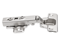 HINGE 35 FULL OVERLAY W/SOFT CLOSE SCREW-ON + JOINT TO TWO HOLE PLATE H-0 SCREW-ON (973038800)