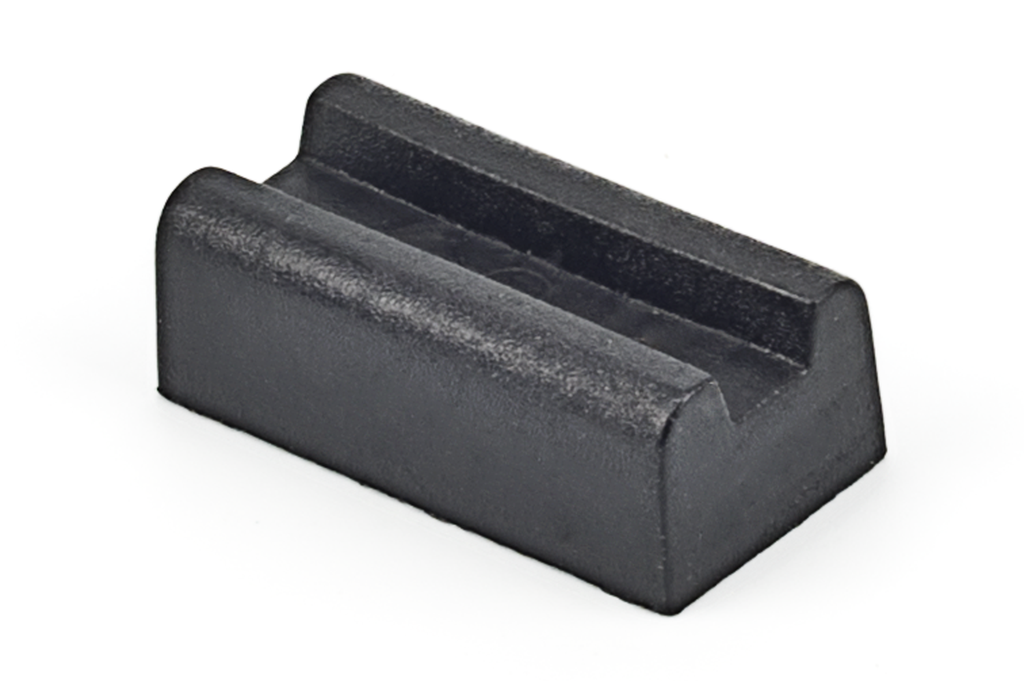 TAC LLISCANT PROTECTOR FORMA-M 15X30X10 MM. NEGRE -515-