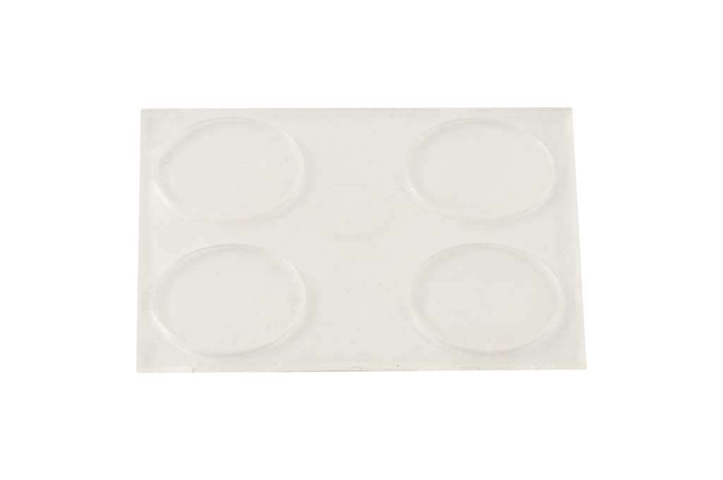 LAMINA DE 4 U. DE LLAGRIMES ADHESIVES D.07 X H1,5 MM. TRANSPARENT