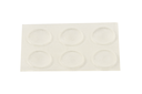 LAMINA DE 6 U. DE LAGRIMAS ADHESIVAS D.07XH1,5 MM. TRANSPARENTE