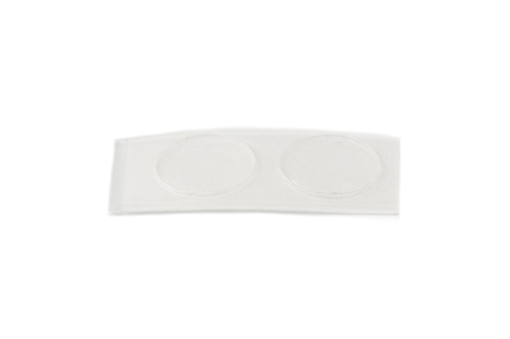 LAMINA DE 2 U. DE LLAGRIMES ADHESIVES D.10 X H1,5 MM. TRANSPARENT
