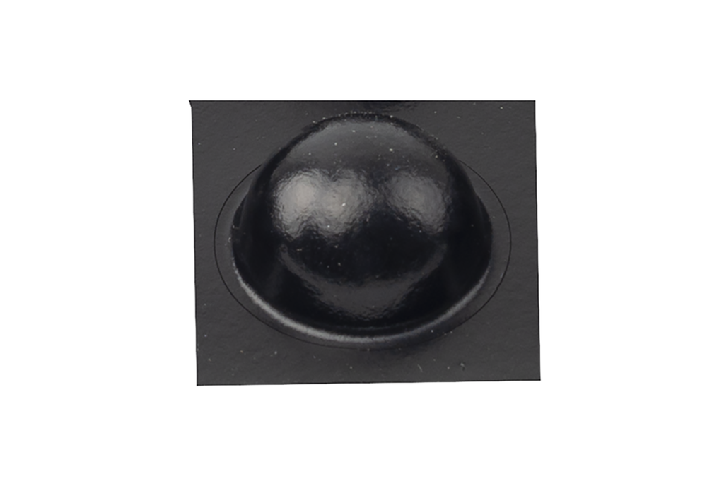 LAGRIMA ADHESIVA D.15XH8 MM. NEGRO (EN LAMINAS DE 32 U.)