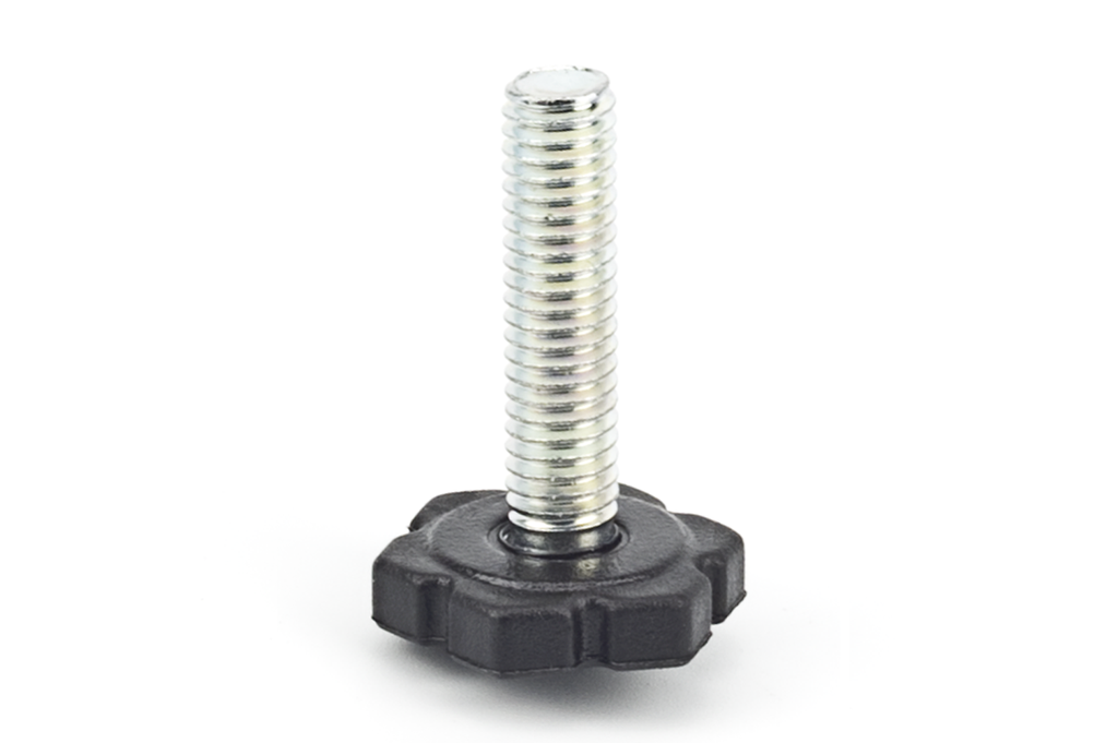 NIVELADOR FIJO H5 M-6X30 MM. CINCADO/NEGRO