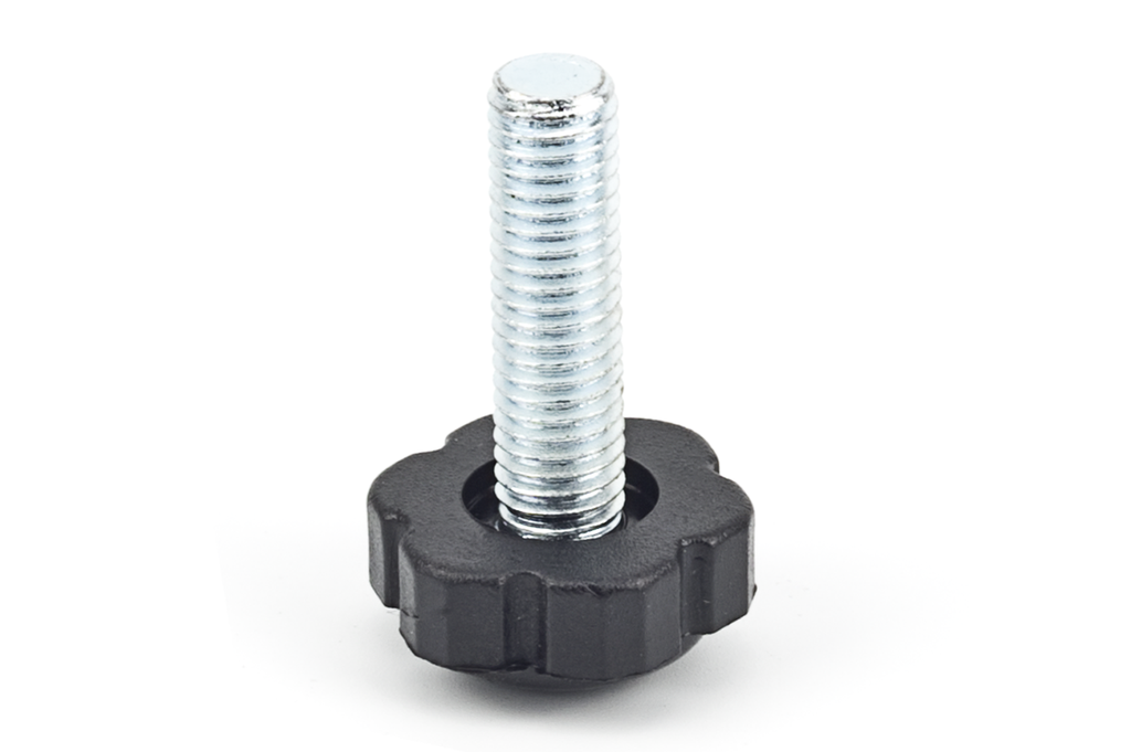 NIVELADOR FIJO H10 M-8X38 MM. CINCADO/NEGRO