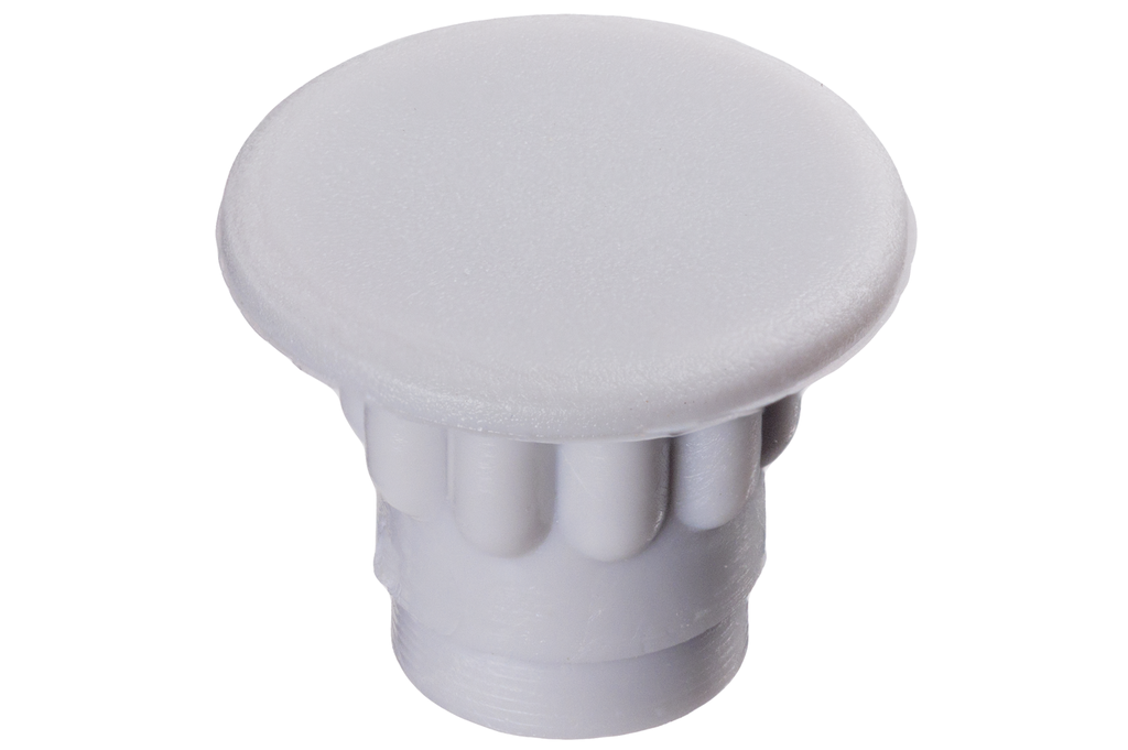 TAPON D.5 MM. ESTRIADO GRIS MEDIO 07&